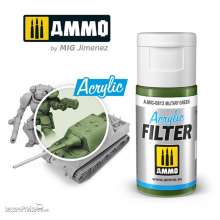 AMMO by MIG Jimenez A.MIG-0813 - ACRYLIC FILTER Military Green