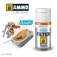 AMMO by MIG Jimenez A.MIG-0818 - ACRYLIC FILTER Orange