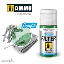 AMMO by MIG Jimenez A.MIG-0826 - ACRYLIC FILTER Phthalo Green