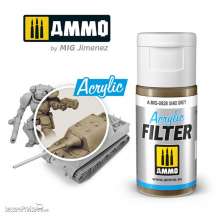 AMMO by MIG Jimenez A.MIG-0828 - ACRYLIC FILTER Sand Grey