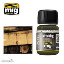 AMMO by MIG Jimenez A.MIG-1207 - STREAKING Grime for US Modern Vehicles