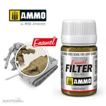 AMMO by MIG Jimenez A.MIG-1503 - FILTER Ochre for Light Sand