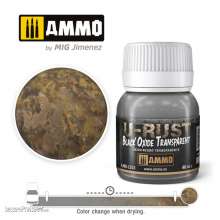 AMMO by MIG Jimenez A.MIG-2253 - U-RUST Black Oxide Transparent (40mL)