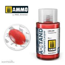 AMMO by MIG Jimenez A.MIG-2401 - A-STAND Transparent Red