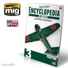 AMMO by MIG Jimenez A.MIG-6052 - ENCYCLOPEDIA OF AIRCRAFT MODELLING TECHNIQUES - Vol. 3 Painting (English)