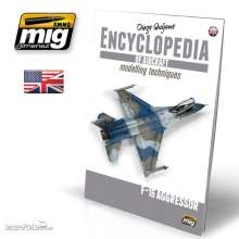 AMMO by MIG Jimenez A.MIG-6055 - ENCYCLOPEDIA OF AIRCRAFT MODELLING TECHNIQUES - Vol. Extra F-16 Aggressor (English)