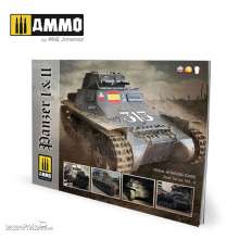 AMMO by MIG Jimenez A.MIG-6083 - Panzer I & II - VISUAL MODELERS GUIDE (English, Castellano, Français)