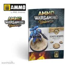 AMMO by MIG Jimenez A.MIG-6920 - AMMO WARGAMING UNIVERSE Book 01 - Remote Deserts (English, Castellano, Polski)