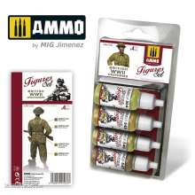 AMMO by MIG Jimenez A.MIG-7033 - British WWII Uniforms Figures Set