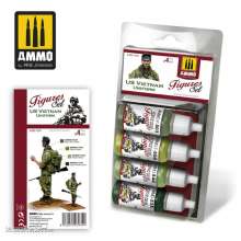 AMMO by MIG Jimenez A.MIG-7034 - US Vietnam Uniform Figures Set