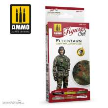 AMMO by MIG Jimenez A.MIG-7037 - Flecktarn German Camouflage Set