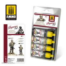 AMMO by MIG Jimenez A.MIG-7047 - Marpat Woodland Camouflage Figures Set