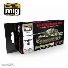 AMMO by MIG Jimenez A.MIG-7101 - Late German Camouflages