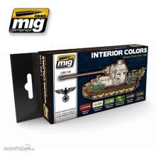 AMMO by MIG Jimenez A.MIG-7108 - Interior Colors: German Tanks 1939-1945