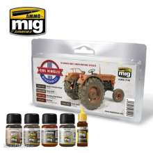 AMMO by MIG Jimenez A.MIG-7145 - Civil Vehicles Weathering Set