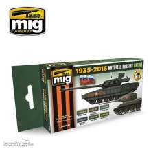 AMMO by MIG Jimenez A.MIG-7160 - Mythical Russian Greens 1935-2016