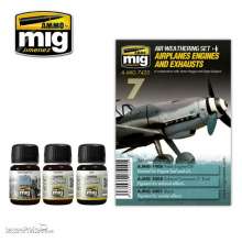 AMMO by MIG Jimenez A.MIG-7420 - Airplanes Engines and Exhausts