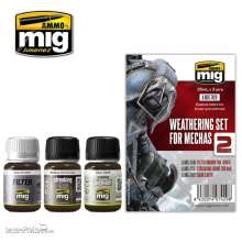 AMMO by MIG Jimenez A.MIG-7429 - Weathering Set for Mechas