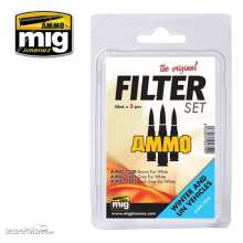 AMMO by MIG Jimenez A.MIG-7450 - FILTER SET Winter and UN Vehicles