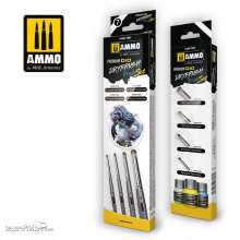 AMMO by MIG Jimenez A.MIG-7607 - Premium Dio Drybrush Set