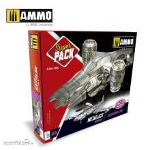 AMMO by MIG Jimenez A.MIG-7809 - SUPER PACK Metallics