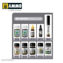 AMMO by MIG Jimenez A.MIG-7814 - SUPER PACK AVRO Lancaster and Night RAF Bombers Solution Set