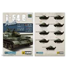 AMMO by MIG Jimenez A.MIG-8062 - 1/72 T-54B Decals