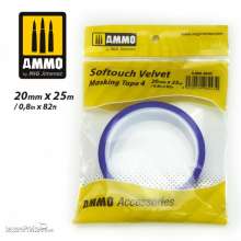 AMMO by MIG Jimenez A.MIG-8243 - Softouch Velvet Masking Tape 4 (20mm x 25M) 