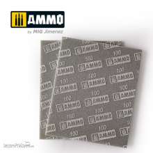 AMMO by MIG Jimenez A.MIG-8555 - Sanding Sponge Sheet (100) - 2 pcs.