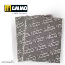 AMMO by MIG Jimenez A.MIG-8558 - Sanding Sponge Sheet (280) - 2 pcs.