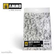 AMMO by MIG Jimenez A.MIG-8772 - White Marble. Round Die-cut for Bases for Wargames - 2 pcs