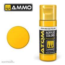 AMMO by MIG Jimenez ATOM-20020 - ATOM COLOR Gold Yellow