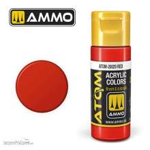 AMMO by MIG Jimenez ATOM-20028 - ATOM COLOR Scarlet Red