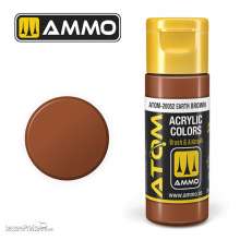 AMMO by MIG Jimenez ATOM-20052 - ATOM COLOR Earth Brown