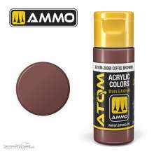 AMMO by MIG Jimenez ATOM-20060 - ATOM COLOR Coffee Brown