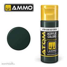 AMMO by MIG Jimenez ATOM-20098 - ATOM COLOR Deep Green