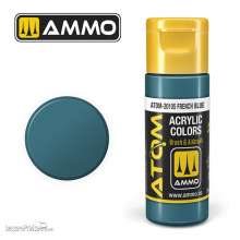 AMMO by MIG Jimenez ATOM-20105 - ATOM COLOR French Blue