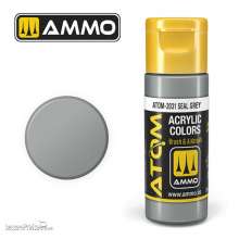 AMMO by MIG Jimenez ATOM-20131 - ATOM COLOR Seal Grey