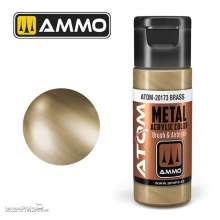 AMMO by MIG Jimenez ATOM-20173 - ATOM METALLIC Brass