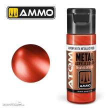 AMMO by MIG Jimenez ATOM-20174 - ATOM METALLIC Red