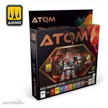 AMMO by MIG Jimenez ATOM-20706 - ATOM-Basic Wargames Colors I