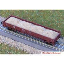 Modellbahn-Bachmann 2090103 - Sand für Hädl, für den 2-achs. Niederbordwagen Rmmsoo (Art.-Nr. 113052 u.ä.) Größe: 87 x 22 mm