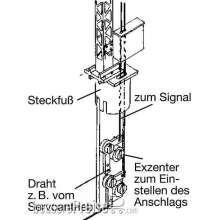 Weinert 2093 - Stecksockel für dreibegriffiges Vorsignal