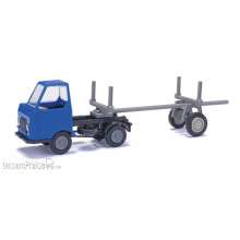 Busch 210003701 - Multicar M22 blau/grau