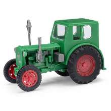 Busch 210006400 - MH: Traktor Pionier, Grün/rote Felgen