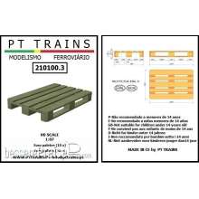 PT Trains 210100.3XL - Europaletten helle Farbe (Großpackung 50 St.)