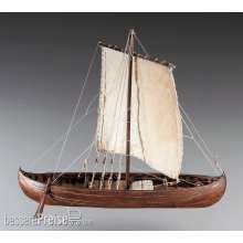 DUSEK 21221 - Knarr Wikingerschiff 1:72 Baukasten