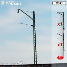 N-TRAIN 21501 - DRG - Gittermasten mit Ausleger (2 St.)