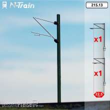 N-TRAIN 21513 - DB - H-Profilmasten mit Re160 Ausleger - M (2 St.)