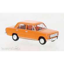 Brekina 22415 - Fiat 124, orange, 1966,